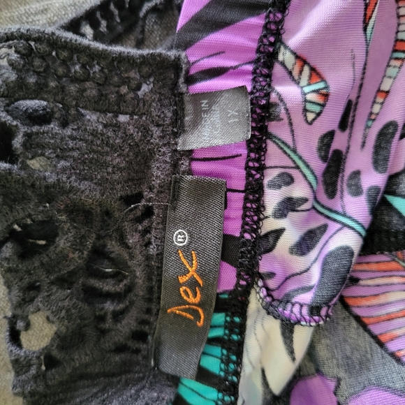 Beautiful purple sun dress/beach dress or cover up. Size 1xl - Picture 2 of 4